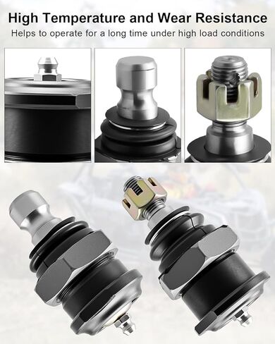 KRBJX3-PACK Ball Joint Package Heavy Duty Fit for Can-Am Maverick X3 64 72 Inch 2017 2018 2019 2020 2021 2022 2023, Heavy Duty Replacement Ball Joint Package, 4 PCS in Saudi Arabia