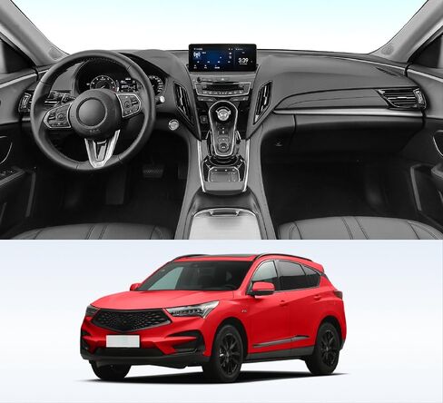 Car Dashboard Cover Mat Carpet Compatible for 2019 2020 2021 2022 Acura RDX Without HUD Dash Mat Sunshade Windshield Glare Black in Saudi Arabia
