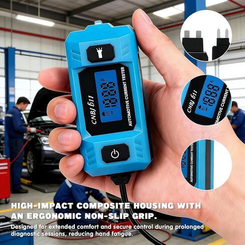 Car Circuit Probe Tester, Portable High-Precision 20A 48V Automotive Circuit Fault Probe Tester, 2-in-1 Wire Tracer Short Finder, Car Fuse Blade Checker with LED Display & Front Light in Saudi Arabia