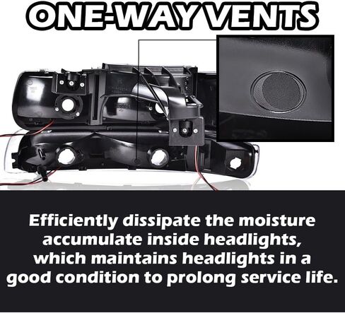 G-PLUS LED Headlights Assembly, Compatible with 1999-2002 Chevy Silverado,Fit 2000-2006 Chevy Tahoe/Suburban 1500 2500,Bumper Headlamps Smoky Lens Black Housing Amber Reflector Left & Right in Kuwait