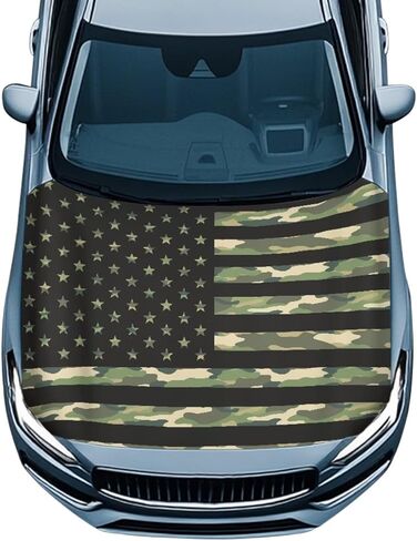 Car Hood Cover Stretchable Hood Covers for Cars Black Car Hood Protector Car Decor Half Car Cover for Car Hood Banner Replacement in Kuwait