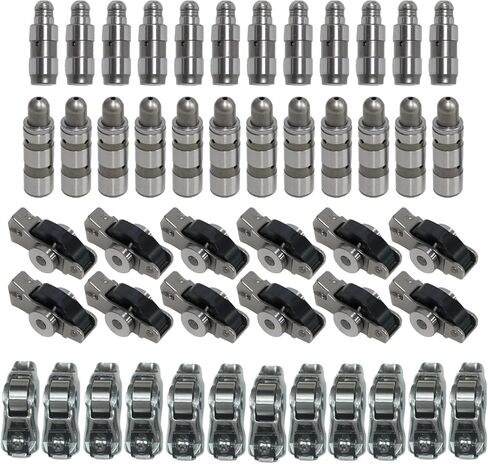 3.6L Intake & Exhaust Camshaft Kit with Rocker Arms Lifters and Valve Cover Gaskets Compatible with 2016-2024 Dodge Chrysler Jeep Ram 3.6L Pentastar V6 Engine Replace 5047912AC 5047913AC in Saudi Arabia