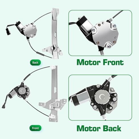 748-510 Power Window Regulator with Motor Rear Left for Chevrolet Impala 2006-2013, for Chevrolet Impala Limited 2014-2016 in Saudi Arabia