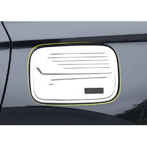 Fuel Tank Cover Compatible with Honda New CRV CR-V 2023 2024 2025 2026, ABS Gas Cap Door Trim Guard, Exterior Car Accessories 1PCS, Glossy Black in Saudi Arabia
