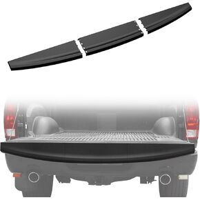 Combined Tailgate Spoiler Molding Cap for Dodge Ram 1500 2009-2019 Accessories, Rear Center Tailgate Flex Step Top Trim Protector Cover Compatible with Dodge Ram 2500 3500 2010-2018, 3PCS in Saudi Arabia