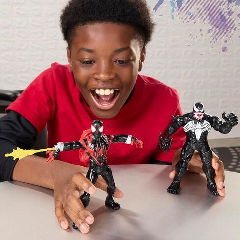 SPIDER-MAN Marvel Miles Morales Action FX, 6-Inch (15.2 CM) Electronic Action Figure with Sound Effects, Super Hero Toys for Kids, Ages 4+ in Kuwait