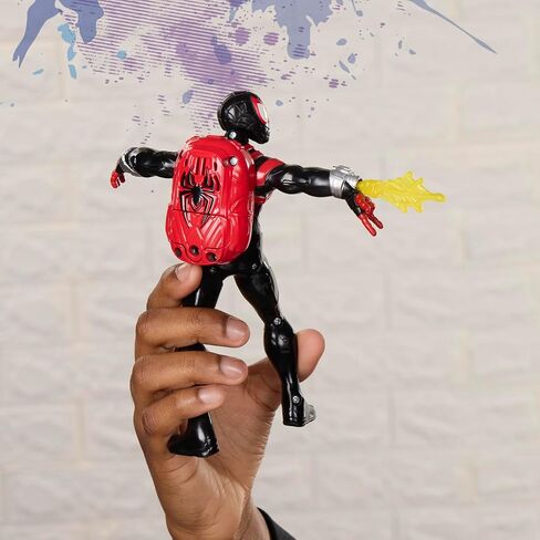 SPIDER-MAN Marvel Miles Morales Action FX, 6-Inch (15.2 CM) Electronic Action Figure with Sound Effects, Super Hero Toys for Kids, Ages 4+ in Kuwait