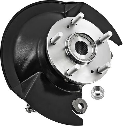 686-359 Front Driver Side Loaded Steering Knuckle Assembly Compatible with Honda CR-V, 2.4L AWD 2005-2006 in Saudi Arabia