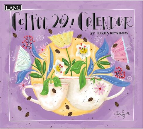 Coffee 2027 Wall Calendar by LoriLynn Simms in Kuwait