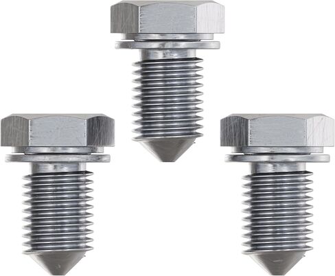 3 قطع قابس تصريف الزيت M14x1.5 N90813202 فولاذ مع بديل غسالة سحق الألومنيوم لسيارة Volkswagen Audi Porsche 1998-2024 Jetta Golf Passat Tiguan Atlas A3 A4 A6 Q5 Q7 Cayenne من AUTOMAJOR in Kuwait