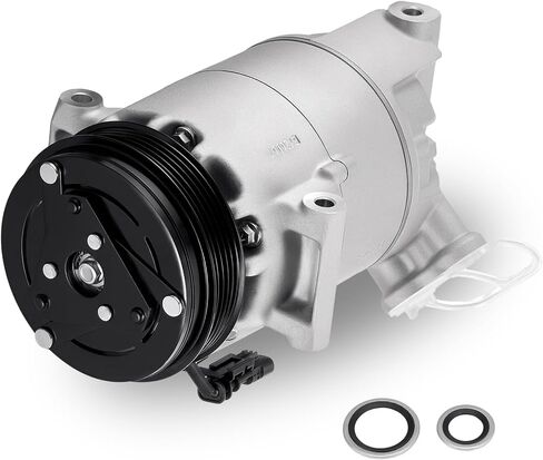 158275 Air Conditioning A/C Compressor with Clutch Compatible with Chevrolet Colorado 2017-2020, for Equinox 2018-2020, Compatible with GMC Canyon 2017-2020, for Terrain 2018-2020 in Kuwait