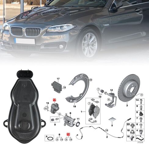 34216794618 Rear Park Brake Actuator Fit ForBMW 2009-2024 520i 523i 528i 530i 535i 640i 650i I8 X3 X4 Z4 Replacement# LR036573 34206786057 34216791420 6791420 6794618 34206786058 in Saudi Arabia