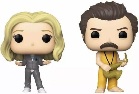 Funko POP! Parks and Recreation - 2pk Locked in Ron & Leslie Exclusive in Saudi Arabia