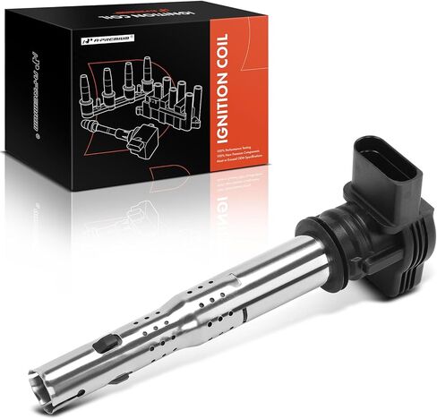 ملف إشعال ممتاز A متوافق مع سيارات Audi وVolkswagen وLamborghini - 2.0L 2.5L 4.2L - A3 2006-2013، A4 2005-2016، A5 A6 Q3 TT Quattro allroad Beetle Golf Jetta Passat Tiguan Eos Gallardo in Kuwait