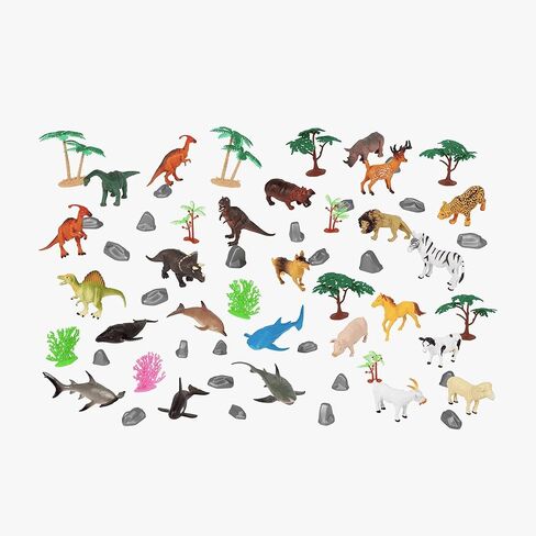 World Tech Toys Animal Figure Playset (60 Pieces) in Saudi Arabia