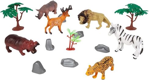 World Tech Toys Animal Figure Playset (60 Pieces) in Saudi Arabia
