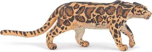 PAPO - Realistic Clouded Panther Figure - Ages 3+ - Wild Life Collection - Educational Play Wild Feline - Gift Idea Toy for Girls and Boys in Kuwait