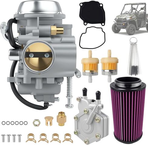 3131571 Carburetor with Fuel Pump & Air Filter Kit for Polaris Sportsman 400 500 600 700, Magnum 325 330 425, Ranger 400 500, Replaces # 3131441, 3131209, 2520227 in Saudi Arabia