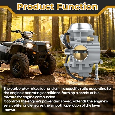 3131571 Carburetor with Fuel Pump & Air Filter Kit for Polaris Sportsman 400 500 600 700, Magnum 325 330 425, Ranger 400 500, Replaces # 3131441, 3131209, 2520227 in Saudi Arabia