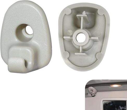 2PCS Car Sun Visor Clips, Upgraded Car Sun Visor Clips Replacement Retainer, Auto Interior Sunscreen Holder Hook, Replaces OEM#1AR26BD1AA/1AR26DW1AA, Compatible With Dodge Nitro Liberty in Saudi Arabia