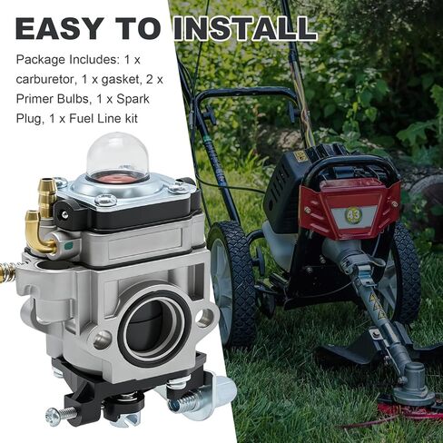 مجموعة مكربن ​​SYOWADA 300486 A200774 بديلة للزلزال E43 MC43 MD43 متوافقة مع نماذج Powermate وSouthland تحل محل A201112 in Kuwait