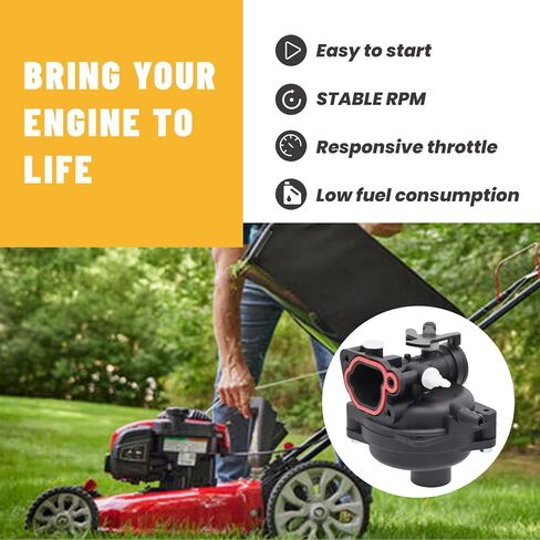 799583 Carburetor for B&S 300E 450E 500E 550EX 500 125cc 140cc 08P502 8P502 09P602 9P602 Lawnmower Engine Replace 593261 595656 590556 591160 in Saudi Arabia