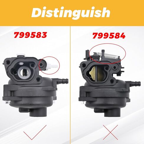 799583 Carburetor for B&S 300E 450E 500E 550EX 500 125cc 140cc 08P502 8P502 09P602 9P602 Lawnmower Engine Replace 593261 595656 590556 591160 in Saudi Arabia