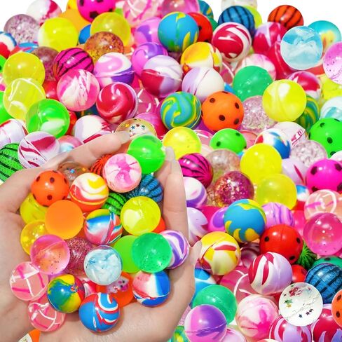50PCS 27mm Bouncy Balls for Kids, Rubber Bouncing Balls Toys for Party Favors, Small Super Bouncy Ball Bulk for Adults, Girls, Boys, Treasure Box Prizes, Birthday Gifts, Classroom Rewards, Goodie Bag in Saudi Arabia