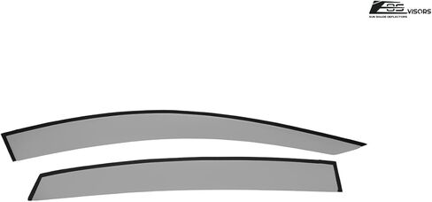 Replacement for 2017-Present Subaru Impreza Hatchback | 2018-2023 Subaru Crosstrek Models EOS Visors Tape-On Style Side Vents Window Visor Rain Guard Deflectors DWV-V191 in Kuwait