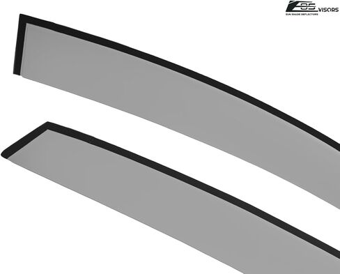 Replacement for 2017-Present Subaru Impreza Hatchback | 2018-2023 Subaru Crosstrek Models EOS Visors Tape-On Style Side Vents Window Visor Rain Guard Deflectors DWV-V191 in Kuwait