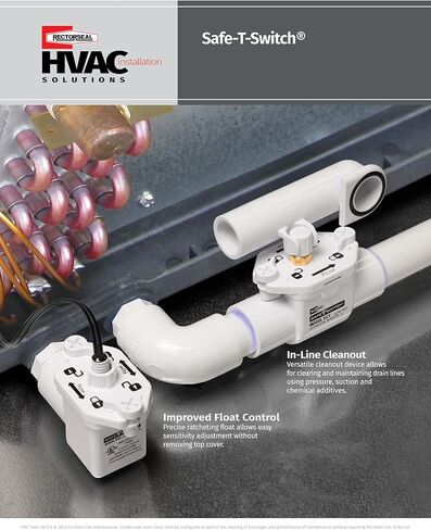 RectorSeal Safe-T-Switch SC1 التنظيف المضمن، HVAC in Kuwait