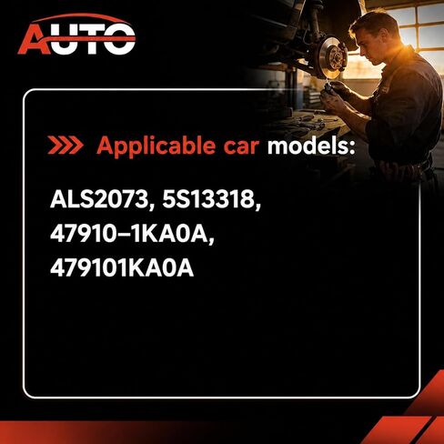 2 حزمة ABS عجلة السرعة قطعة بديلة لمستشعر نيسان جوك 2011-2017 L4 1.6L الرياضة فائدة 47910-1KA0A 479101KA0A in Kuwait