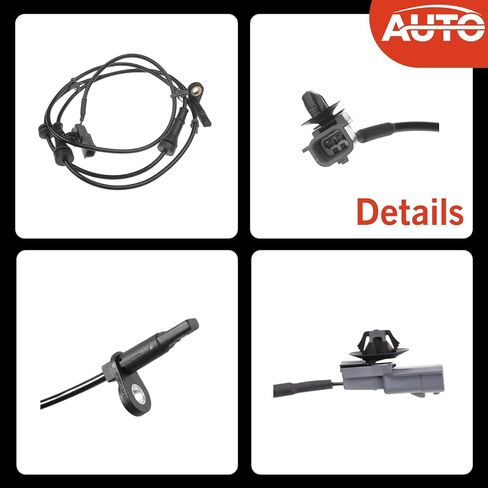 2 حزمة ABS عجلة السرعة قطعة بديلة لمستشعر نيسان جوك 2011-2017 L4 1.6L الرياضة فائدة 47910-1KA0A 479101KA0A in Kuwait