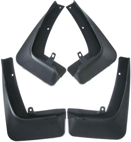 4X Splash Guards Flaps Front&Rear F15 w/o Running Board +Tpo for BMW for X5 2014-2015 Black I6 3.0L,V8 4.4L-Engine Size 4Sgmfffbxf2Wrb in Saudi Arabia