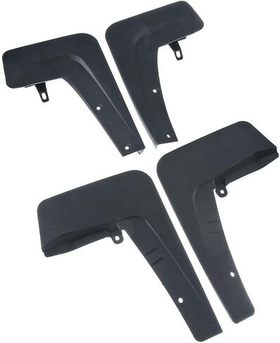 4X Splash Guards Flaps Front&Rear F15 w/o Running Board +Tpo for BMW for X5 2014-2015 Black I6 3.0L,V8 4.4L-Engine Size 4Sgmfffbxf2Wrb in Saudi Arabia
