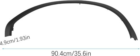 Mudguard Wheel Flare Molding Trim Rear Left Driver Side Wheel Arc Molding Trim Compatible for Maserati Levante 2017-2020 Replacement 670061853 Left Rear Wheel Arch in Kuwait