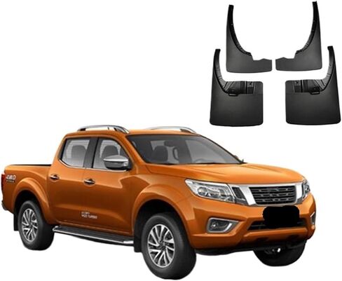 Compatible with Nissan Navara D23 NP300 2016-2023 Mudguard Fender Mud Flap Guard Splash Mudguards Car Accessories Auto Styline Front 4pcs in Saudi Arabia