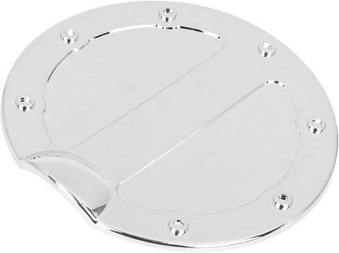 غطاء باب خزان الغاز للسيارة باللون الفضي غطاء باب حشو الوقود لسيارة Ford F150 2009-2014 مادة متينة in Kuwait