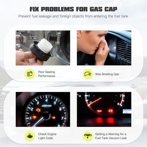 Upgraded Fuel Tank Cap, Replacement Fuel Cap Compatible with Chevy P30 79-02, Replace 1H0201553, 52127864AB, 52100465AA, F67Z9030DA, E3TZ9030C in Saudi Arabia
