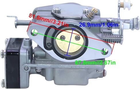 محرك القارب المكربن ​​عاصي صالح للميركوري البحرية 2-السكتة الدماغية 9.9HP 15HP 18HP محرك خارجي يحل محل 3303-803687A1 3303-803687T01 in Kuwait