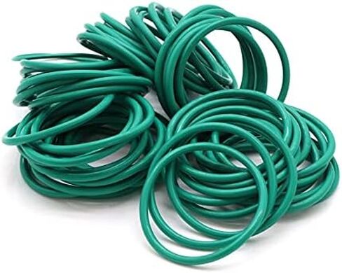 10 قطعة FKM O Ring CS 2.4 مللي متر OD 8 ~ 60 مللي متر زيت العزل مقاومة درجات الحرارة العالية الفلور المطاط ختم طوقا الأخضر (OD 28 مللي متر) in Kuwait