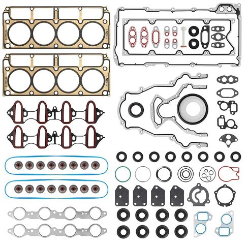 Gen III LS Gasket Kit Compatible with 4.8L 5.3L 5.7L LS1 LS6 LM7 L59 LR4 Chevy Silverado GMC Sierra V8 Engines, Head Gasket Set Replace# 12589226 12612350 12558178 in Saudi Arabia