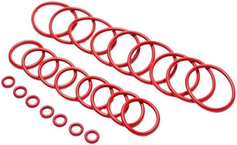 Red Color Silicone Rubber O-RING VMQ Sealing Rings Repair Skeleton Oil Gasket Washer OD*WD 1.9MM(White,36x1.9(10pcs)) in Kuwait