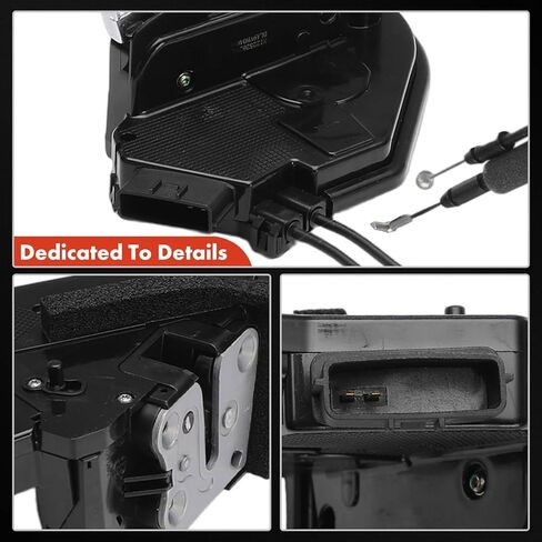 A-Premium Door Lock Actuator Compatible with Nissan Vehicles - Kicks 2018-2024 - Rear Right Passenger Side in Kuwait