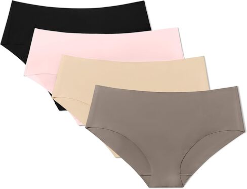 True & Co womens True Body 4-pack No-show Cheeky Hipster in Saudi Arabia