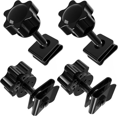 Upgraded Saddlebag Locks Theft Deterrent Saddle Bag Bolts Mounting Screws Fit for Harley Davidson Touring Street Glide Road King Road Glide Electra Glide 1988-Later, Black in Saudi Arabia