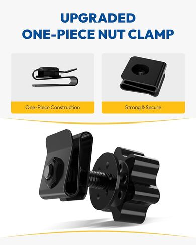 Upgraded Saddlebag Locks Theft Deterrent Saddle Bag Bolts Mounting Screws Fit for Harley Davidson Touring Street Glide Road King Road Glide Electra Glide 1988-Later, Black in Saudi Arabia