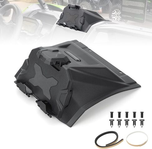 حامل الجهاز اللوحي الإلكتروني مع صندوق تخزين متوافق مع Kawasaki Teryx KRX 1000 2020-2025، UTV GPS Mount Phone حامل منظم صينية Teryx KRX 1000 الملحقات in Kuwait