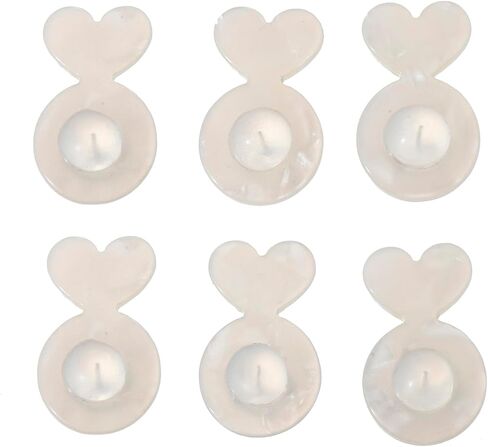 Magic Earring Backs for Droopy Ears | Earrings Lifters for Heavy Earring | Earring Lifter Backs | Earlobe Secure Clear Miracle (3 White) in Kuwait