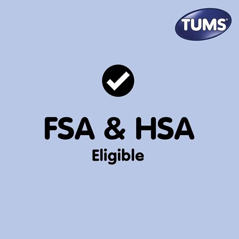 TUMS Extra Strength Antacid Tablets for Chewable Heartburn Relief and Acid Indigestion Relief, Assorted Fruit Flavors - 8 Count Roll in Saudi Arabia